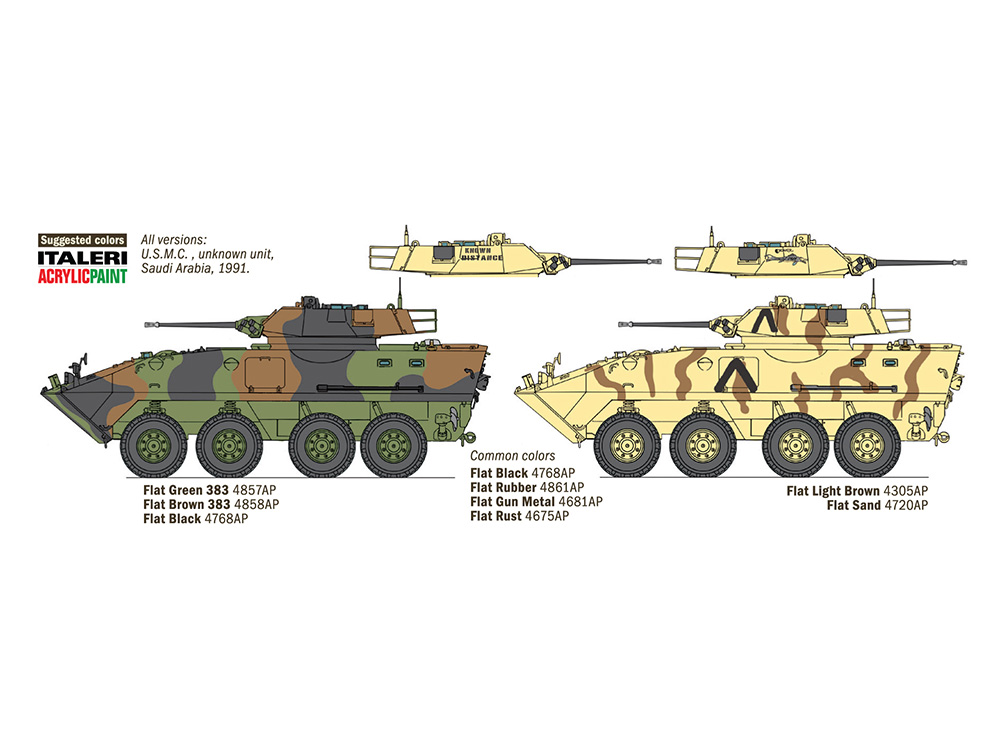 イタレリ[IT6539] 1/35 LAV-25 ピラーニャ - M.S Models Web Shop