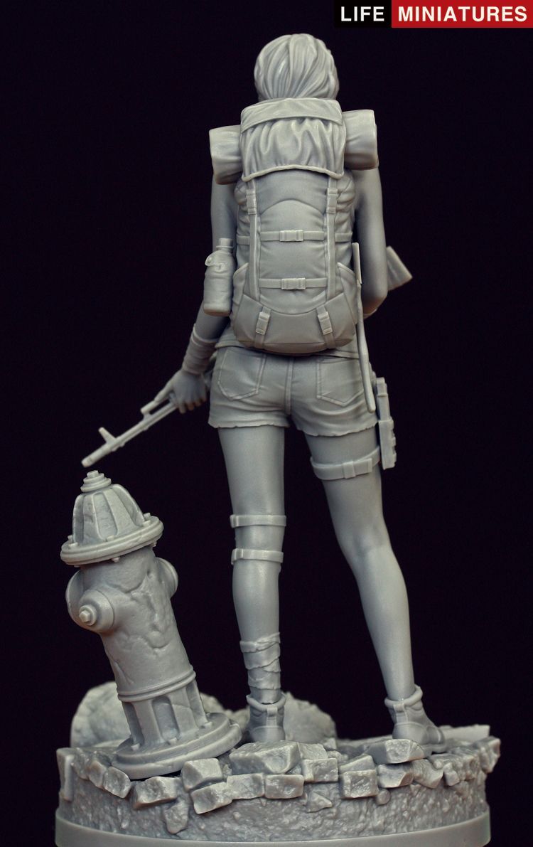 ライフミニチュア Lm Fus003 1 スタンドアローン 孤高の女戦士 90mmフィギュア M S Models Web Shop