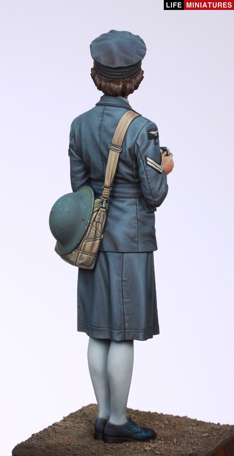 ライフミニチュア[LM-16007]1/16 WWII イギリス空軍WAAF(婦人補助空軍) 副班長 1940-1941年