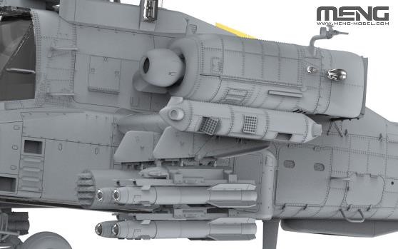 モンモデル[MENQS-004]1/35 ボーイング AH-64D アパッチ・ロングボウ 戦闘ヘリコプター