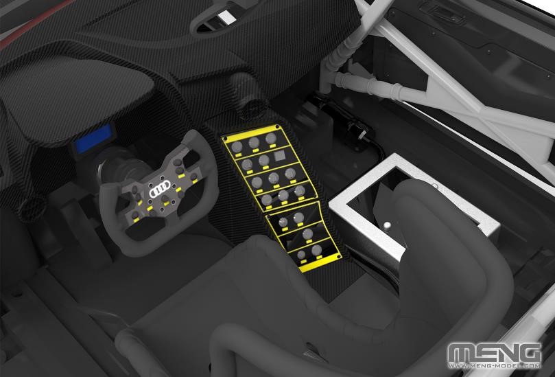 モンモデル 1 24 アウディ R8 LMS GT3 2019 プラモデル - プラモデル・模型