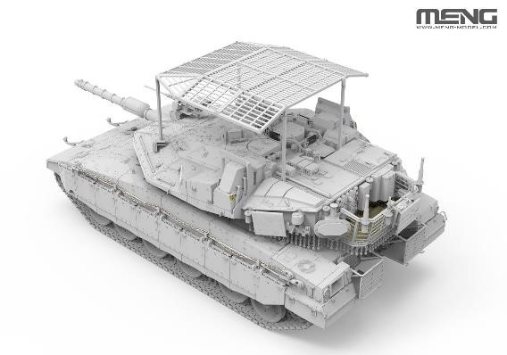 モンモデル[MENTS-056]1/35 イスラエル主力戦車 メルカバ Mk.4M コープケージ装甲