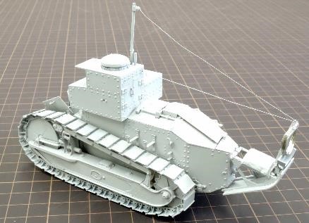 モンモデル[MENES-002]1/35 フランス ルノーFT T.S.F通信戦車（限定生産）