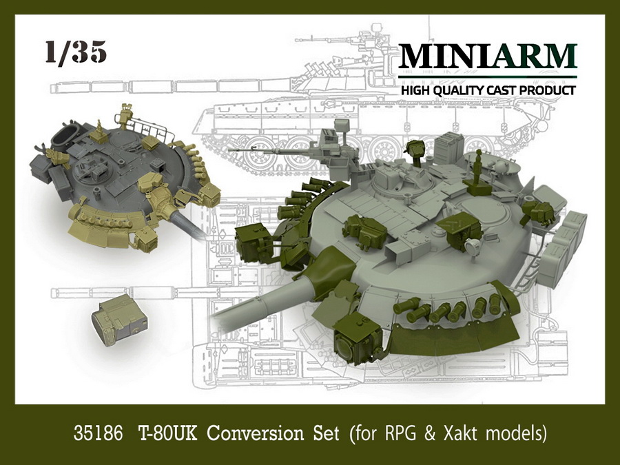 Miniarm[B35186]1/35 現用 ロシア T-80UKディテールアップセット Models Web Shop