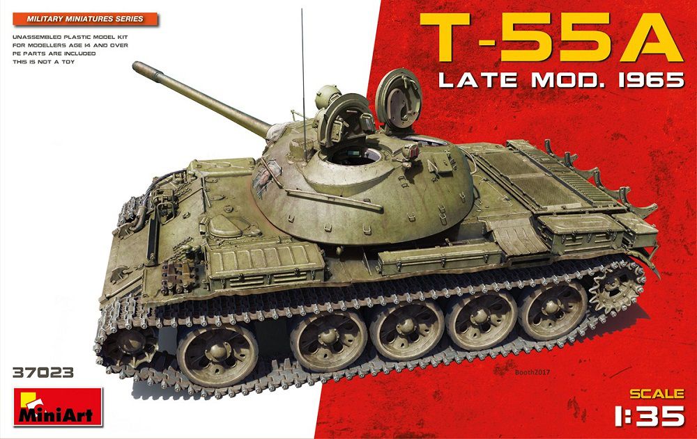 ミニアート[MA37023]1/35 Ｔ-55Ａ後期型Ｍｏｄ.1965 - M.S Models Web Shop