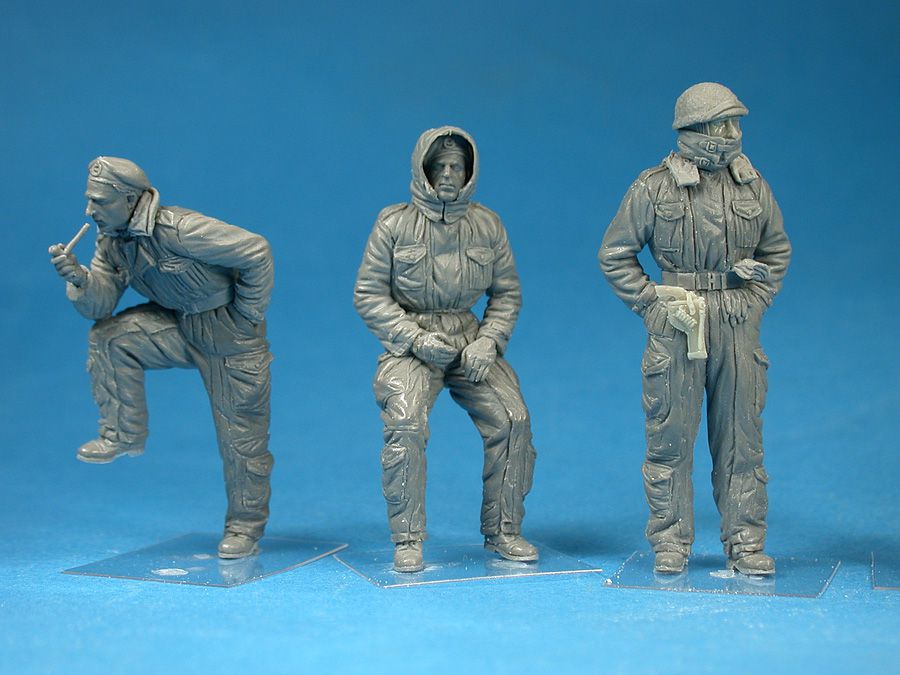 ミニアート[MA35121]1/35 イギリス戦車兵（防寒服）フィギュアセット - M.S Models Web Shop