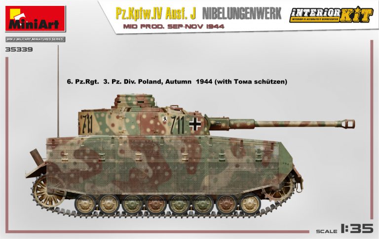 ミニアート[MA35339]1/35　IV号戦車J型ニーベルンゲン工場製中期型フルインテリア(内部再現)