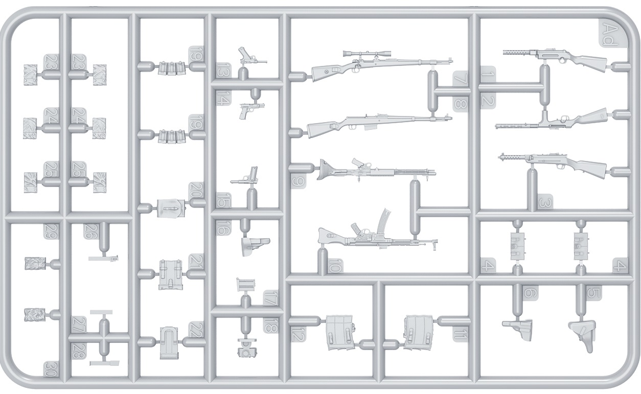 ミニアート[MA35377]1/35 ドイツ戦車兵 セット2 - M.S Models Web Shop