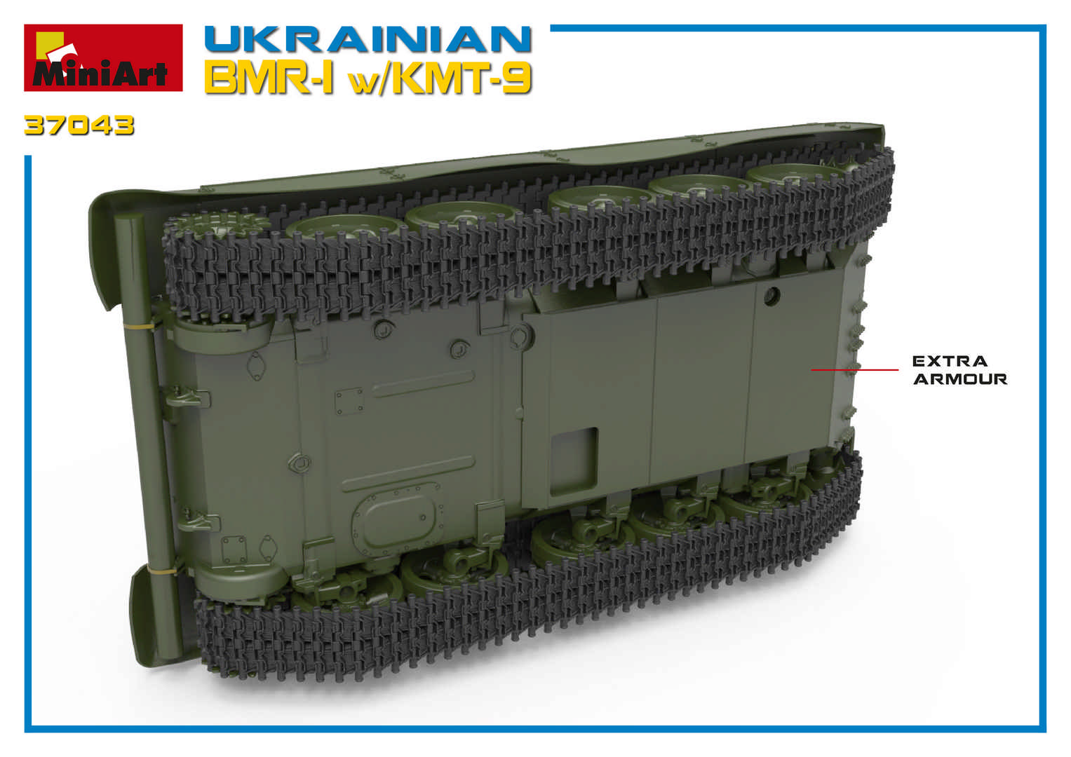 ミニアート[MA37043]1/35 ウクライナ軍BMR-1 w/KMT-9 - M.S Models Web