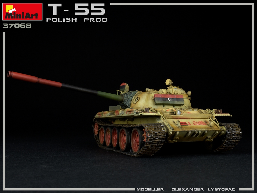 ミニアート[MA37068]1/35 T-55　ポーランド製