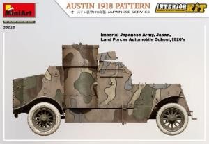 ミニアート[MA39019]1/35 オースチン装甲車日本帝国陸軍仕様1918年製フルインテリア（内部再現）