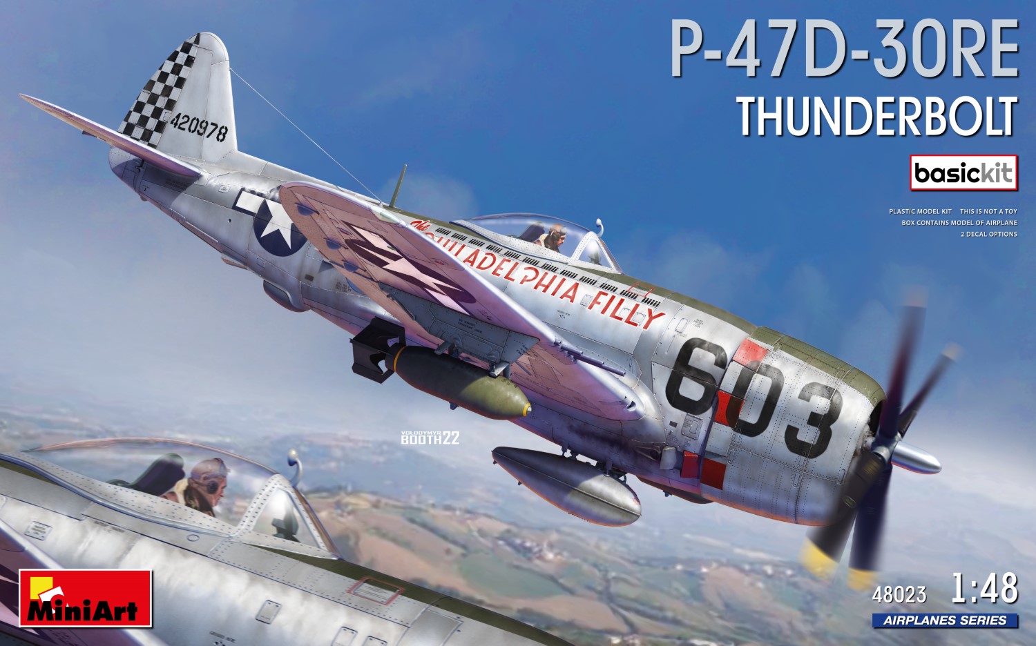 1 48 マスキング P-47D サンダーボルト ハセガワ用 - 模型製作用品