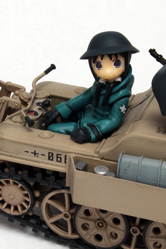 プラッツ[GLT-01] 1/35 少女終末旅行 ケッテンクラート w/チト&ユーリ フィギュア2体セット