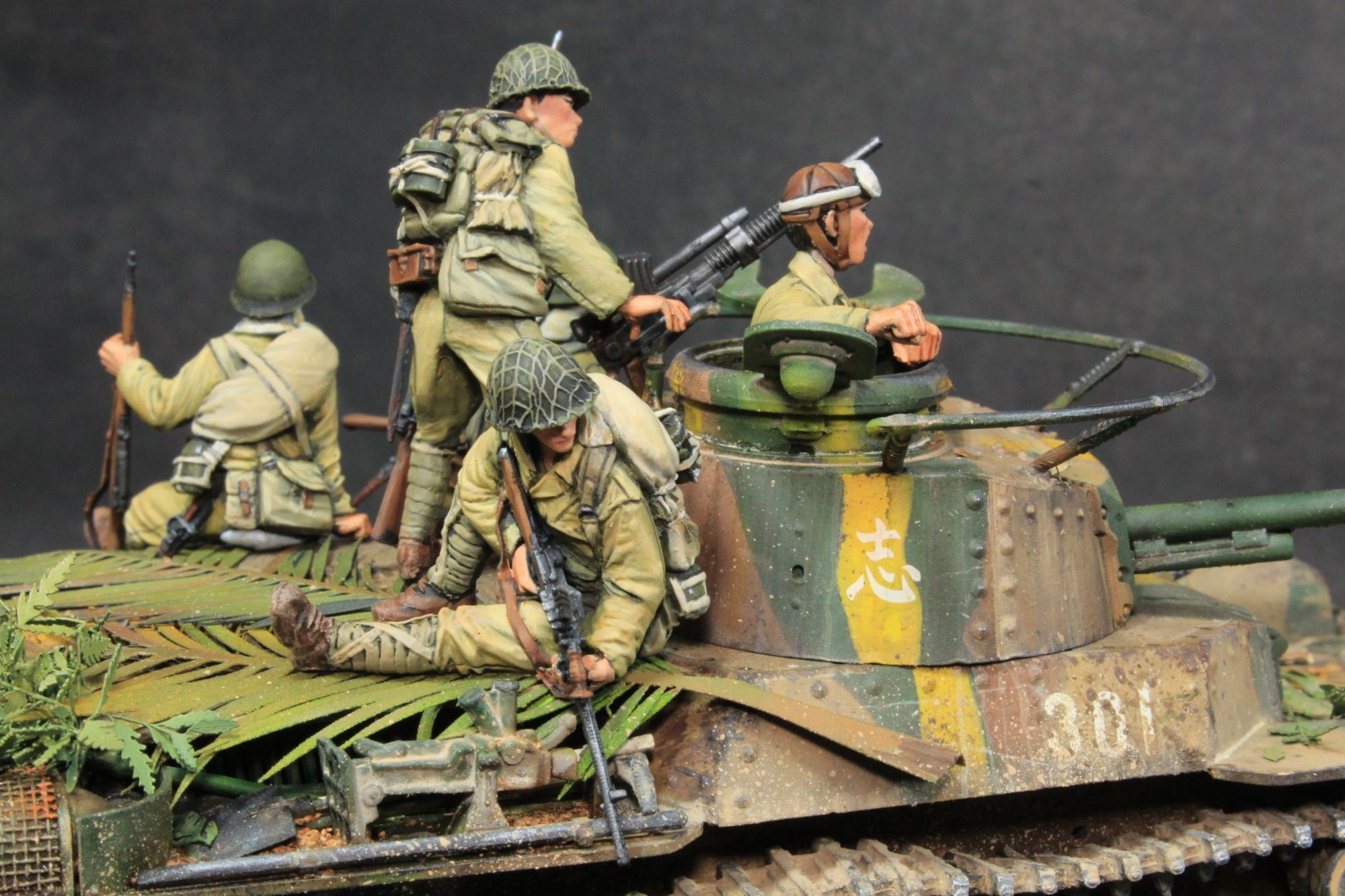 Paracel Miniatures[BWW3506]1/35 WWII 日本帝国陸軍 戦車跨乗兵ビッグ