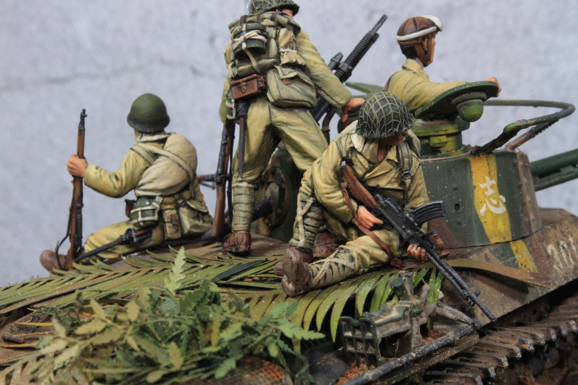 Paracel Miniatures[BWW3506]1/35 WWII 日本帝国陸軍 戦車跨乗兵ビッグセット