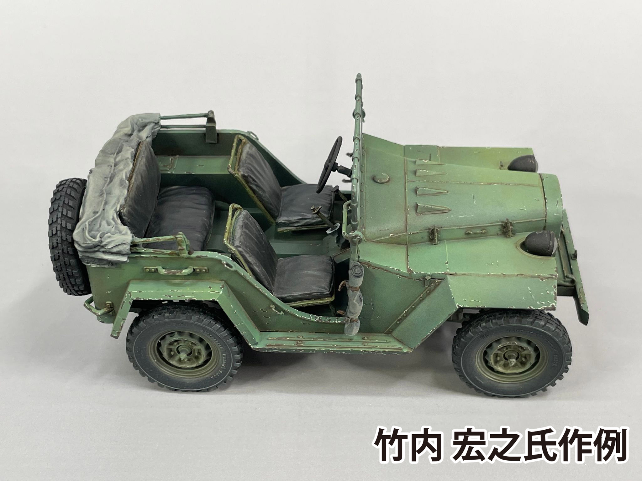 セール中 タミヤ1/35ジープ ジオラマ完成品 硫黄島の戦い