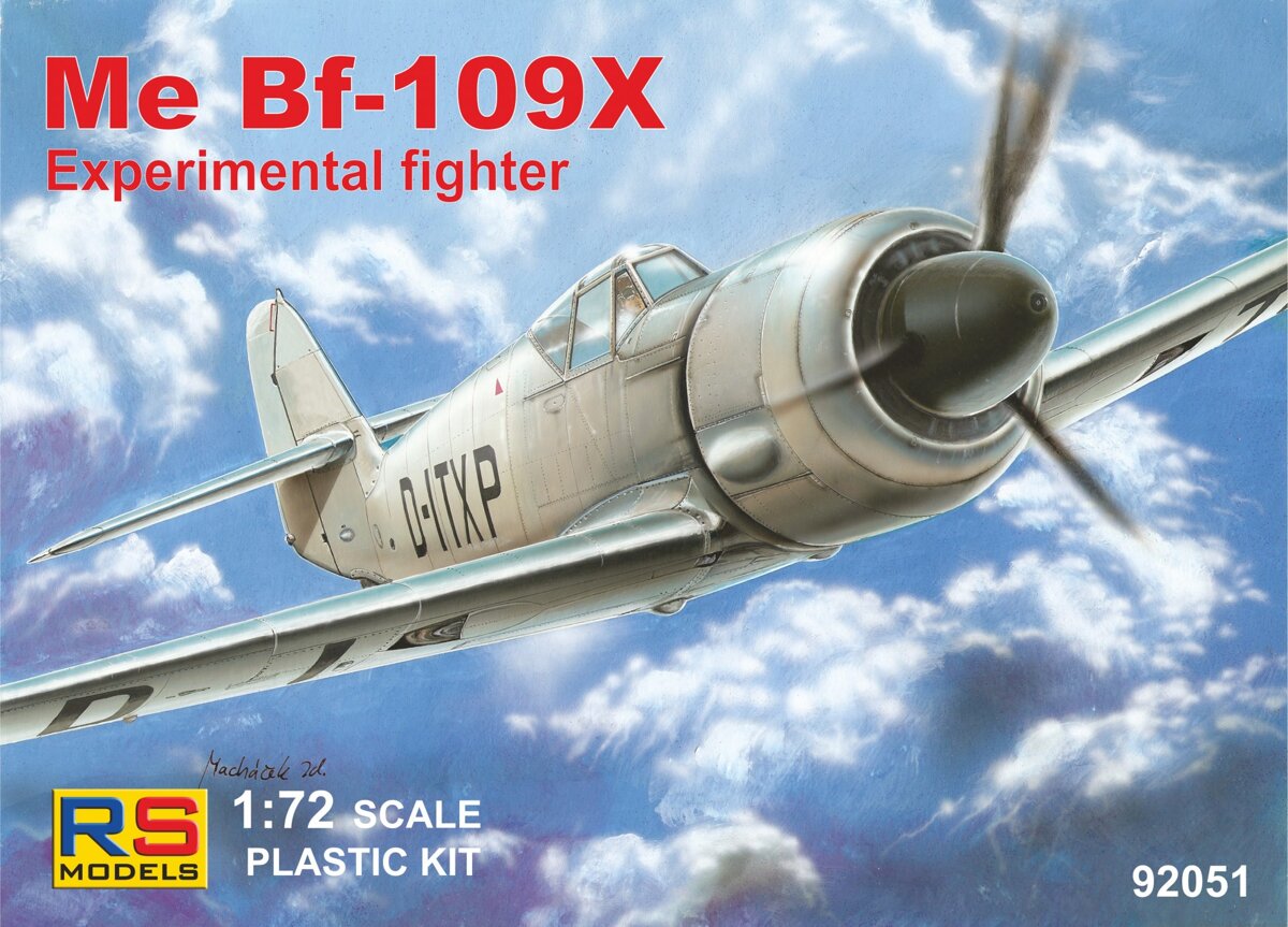 RS MODELS[RSM92051]1/72　Bf109X　試作型