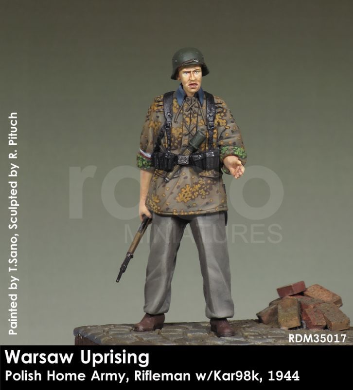 Rado Miniatures[RDM35017]1/35 ワルシャワ蜂起 ポーランド国内軍 小銃