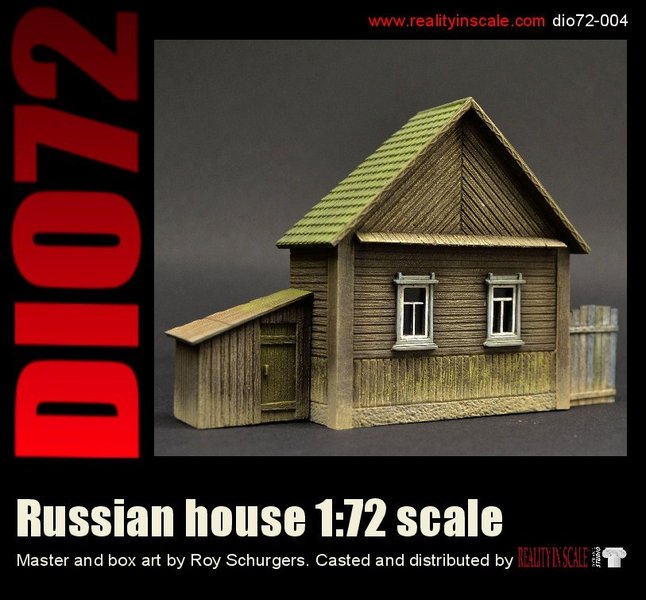 Reality In Scale Dio704 １ 72 ロシアの家屋 M S Models Web Shop