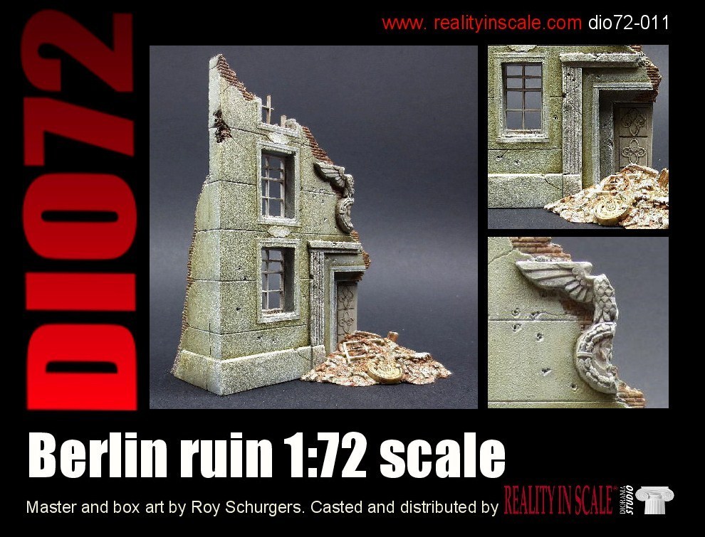 Reality in Scale[DIO72011]１/72　ベルリンの廃墟