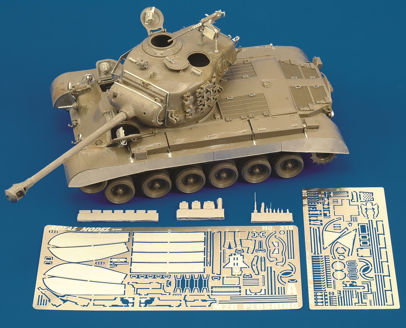 RoyalModel[RM310]1/35 米 M26 パーシング重戦車 ディテールセット