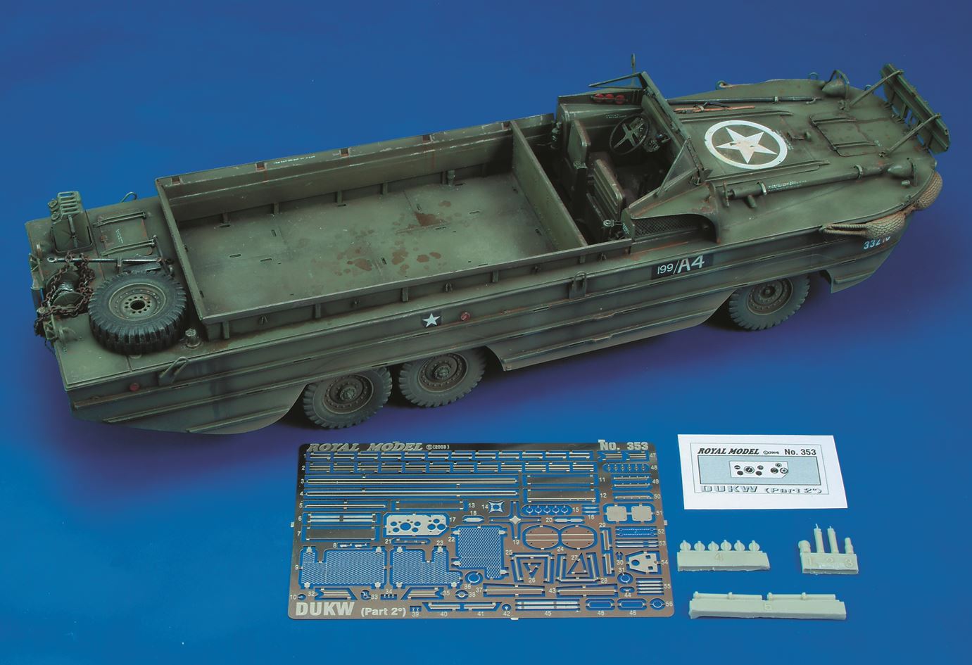 Royalmodel Rm353 1 35 米 Dukw 水陸両用車 パート2 内装 イタレリ用 M S Models Web Shop