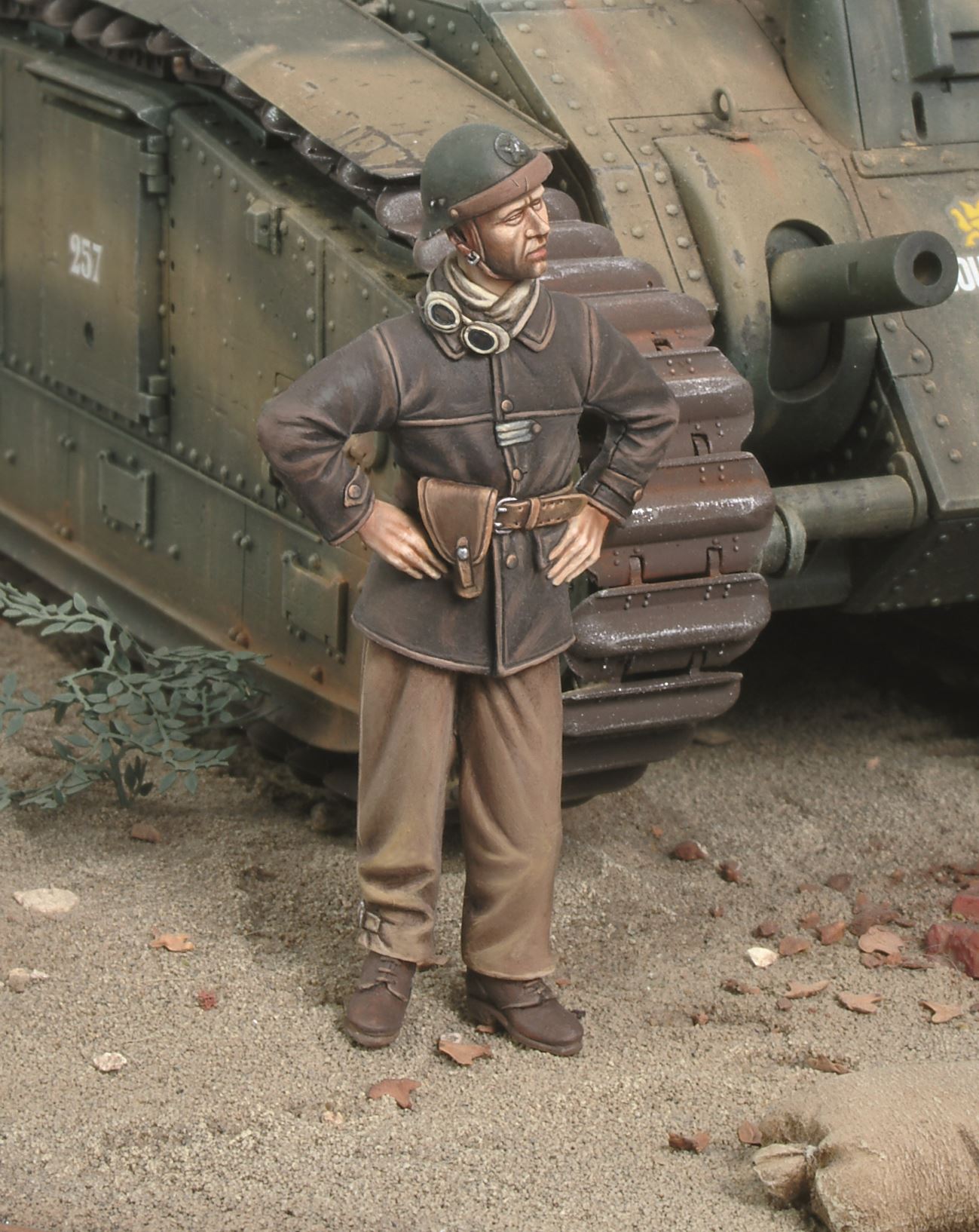 RoyalModel[RM547]1/35 仏 WWII フランス戦車兵