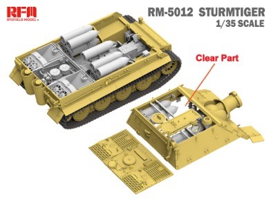 ライフィールドモデル[RFM5012]1/35 シュトルムティーガーw/フルインテリア