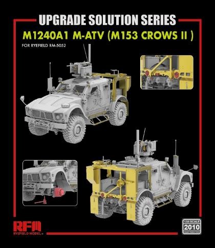 ライフィールドモデル[RFM2010]1/35 M1240A1 M-ATV w/M153 CROWS II用グレードアップパーツセット  (RFM5052用)