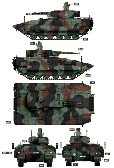 ライフィールドモデル[RFM5021]1/35 ドイツ連邦軍 プーマ装甲歩兵戦闘車w/可動式履帯