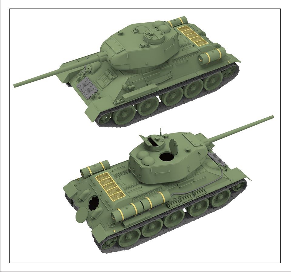 1/35 T-34/85 Mod.1944 完成品 - 模型/プラモデル