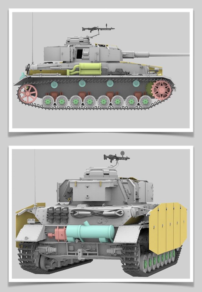 ライフィールドモデル[RFM5046]1/35 IV号戦車H型 初期型w/連結組立可動式履帯