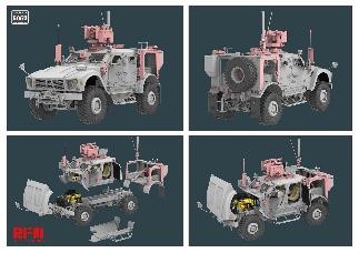 ライフィールドモデル[RFM5052]1/35 M1240A1 M-ATV w/M153 CROWS II & フルインテリア