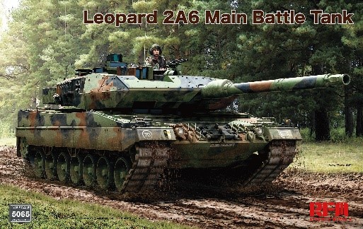 ライフィールドモデル[RFM5065]1/35 レオパルド2A6 主力戦車 w/可動式履帯