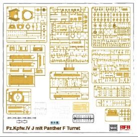 ライフィールドモデル[RFM5068]1/35 IV号戦J型w/パンターF砲塔 - M.S