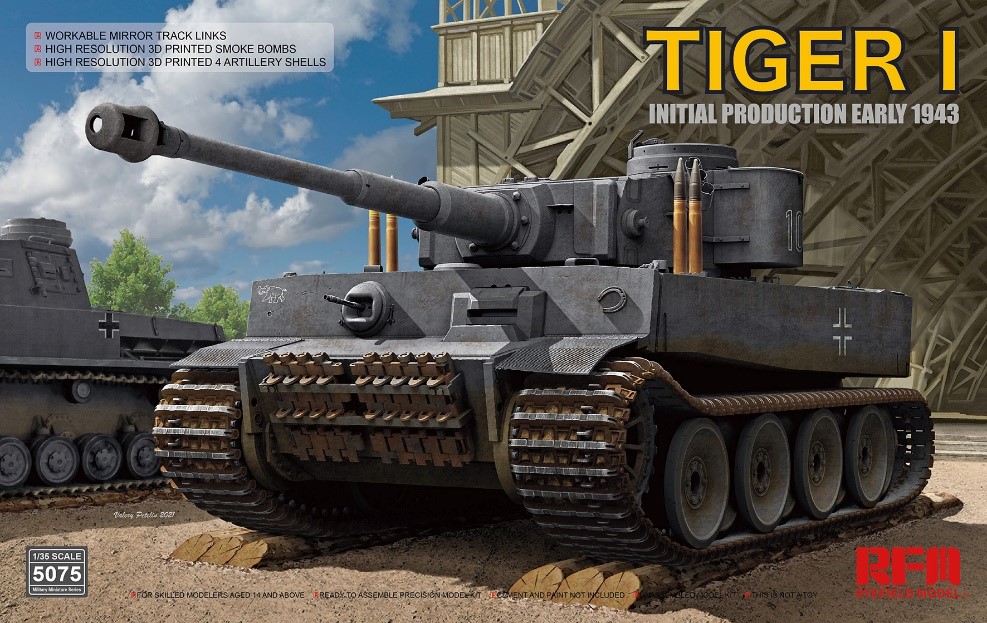 ライフィールドモデル[RFM5075]1/35 タイガーI 重戦車 極初期型 100号車 