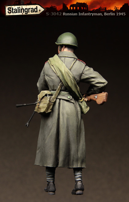 スターリングラード[ST3042]1/35ロシア兵ベルリン1945(2)DP28軽機関銃