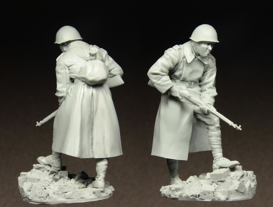 スターリングラード[ST3049]1/35ロシア兵ベルリン1945(9)索敵中の赤軍 