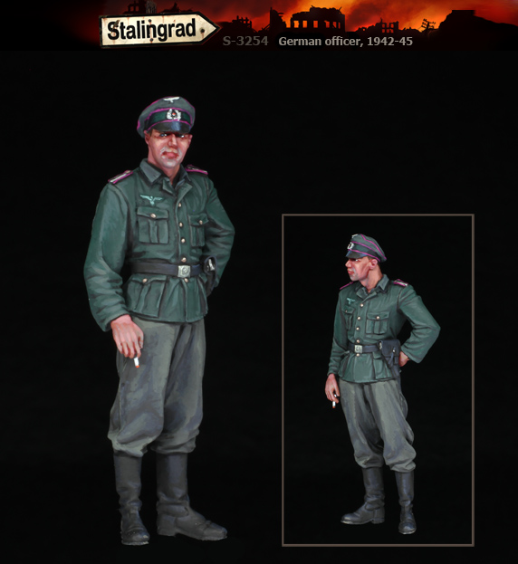 スターリングラード[ST3254]1/35 WWII ドイツ陸軍将校1942〜45 整備