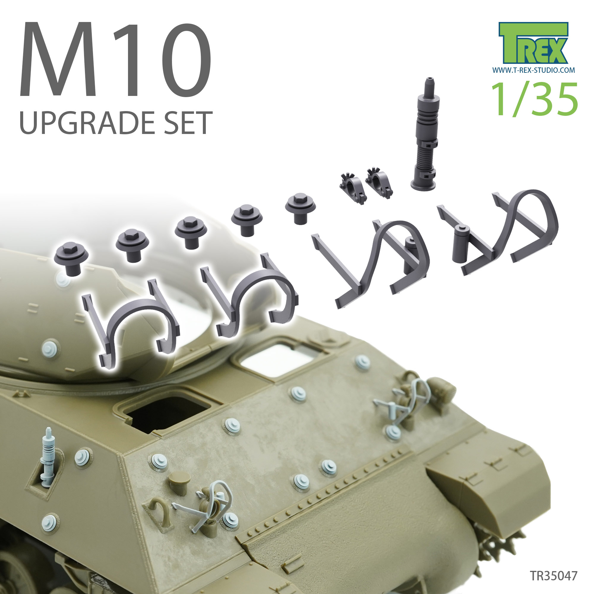 T-Rex Studio[TR35047]1/35 M10駆逐戦車用アップグレードセット