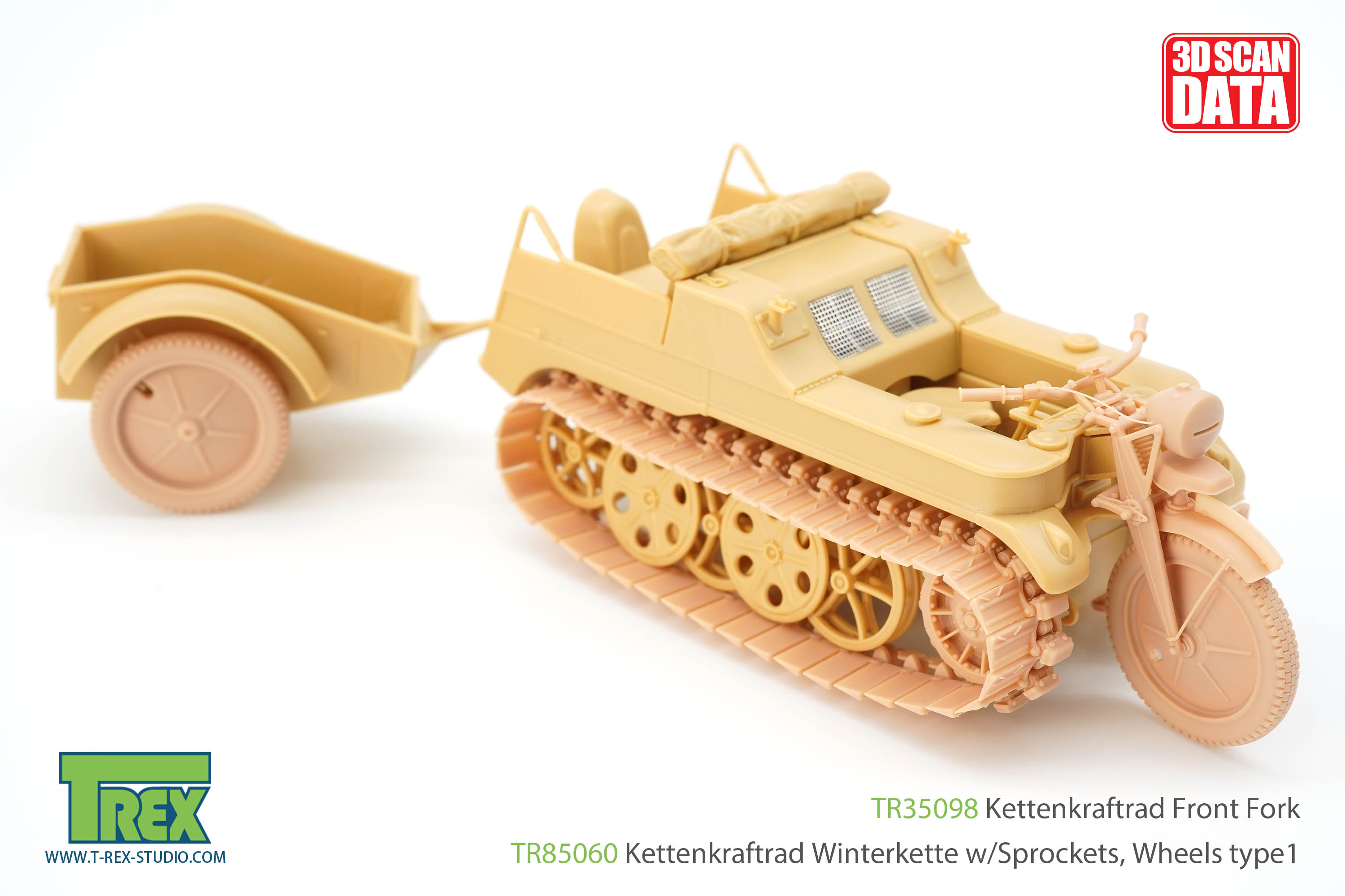 T-Rex Studio[TR85060]1/35 WWII ドイツケッテンクラート用ウィンター