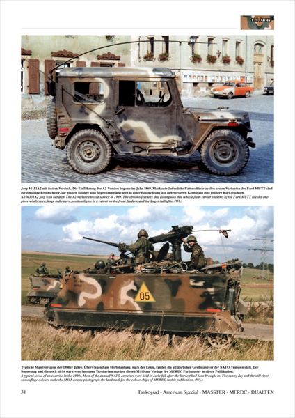 Tankograd[TG-US 3017]MASSTER-MERDC-DUALTEX 冷戦下の在欧州米軍の迷彩仕様計画