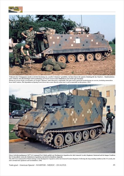 Tankograd[TG-US 3017]MASSTER-MERDC-DUALTEX 冷戦下の在欧州米軍の迷彩仕様計画