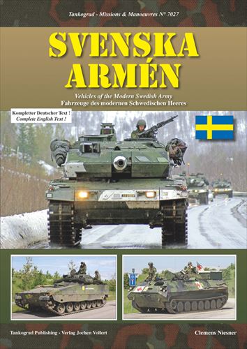 Tankograd[TG-MM 7027]SVENSKA ARMEN　現用スウェーデン軍の軍用車両