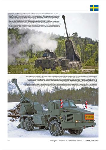 Tankograd[TG-MM 7027]SVENSKA ARMEN　現用スウェーデン軍の軍用車両