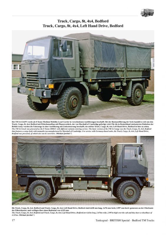 Tankograd[TG-F 9029]冷戦期のイギリス軍用トラック ベッドフォードTM 