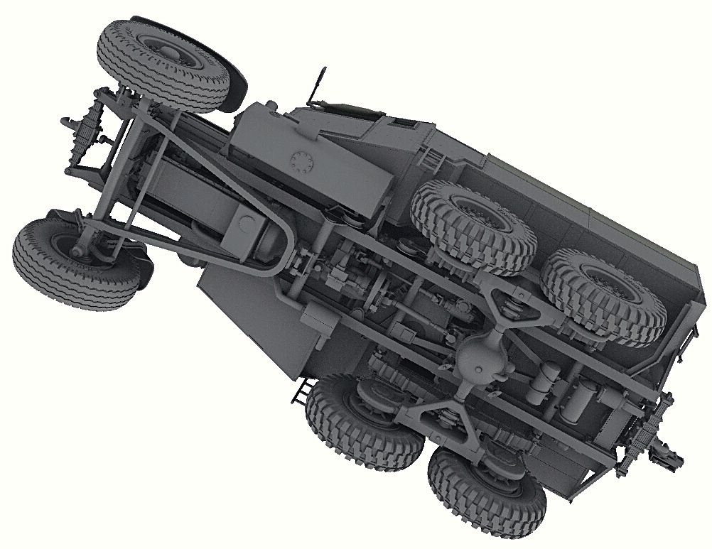 サンダーモデル[TM35202]1/35 WWII英 スキャンメルパイオニア R100 砲兵トラクター