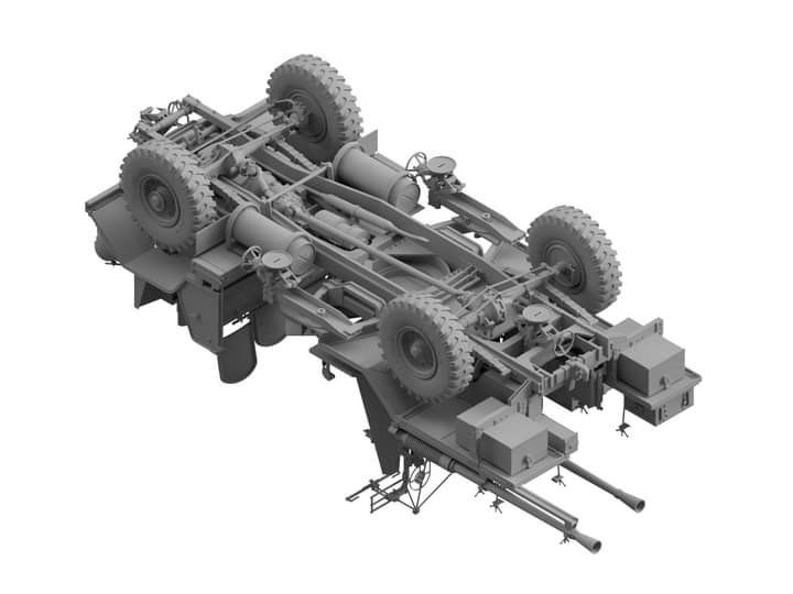 サンダーモデル[TB35209]1/35 英・モーリスボフォースC9/B　40ミリ対空砲搭載トラック
