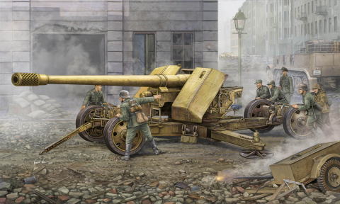 トランペッター[TR02317] 1/35 ドイツ Pak44 128mm対戦車砲 