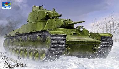 トランペッター[TR09590]1/35 ソビエト軍 T-100多砲塔重戦車
